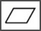 Ikona płaskości – symbol tolerancji geometrycznej na płaskość (flatness) powierzchni